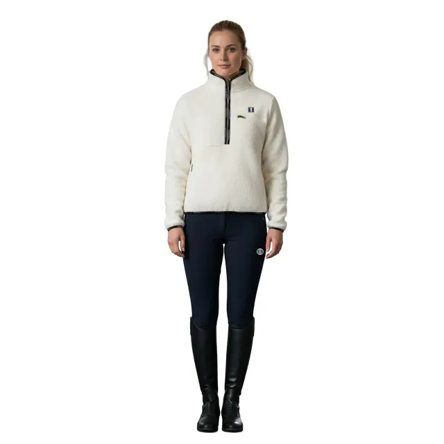 C2E Sacramento fleece pullover snow white varm sherpa