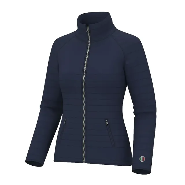 C2E Tulare ridejakke navy let foret vandafvisende