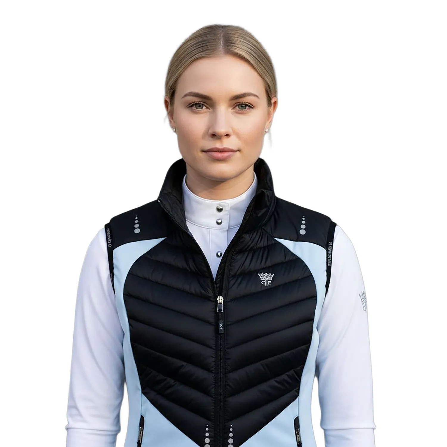 C2E GREEN PARK Hybrid bodywarmer Placid Blue let