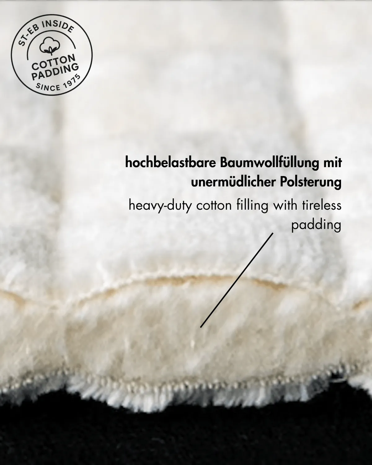 L'Evoine Double Padding springunderlag bomuld