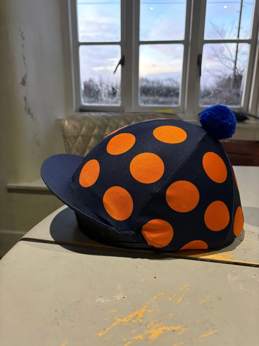 Racesafe Custom Hat Cover hjelmovertræk Satin design selv