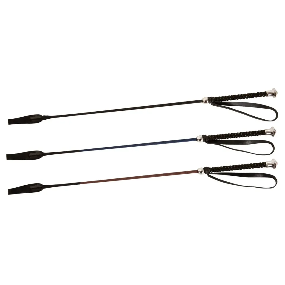 Källquist Ridspö ridepisk 65 cm sort glasfiber
