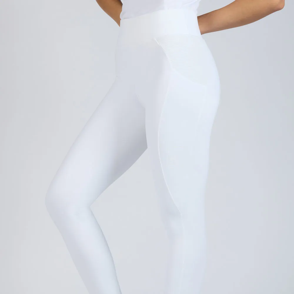 Kingsland KLMegan full grip rideleggings hvid