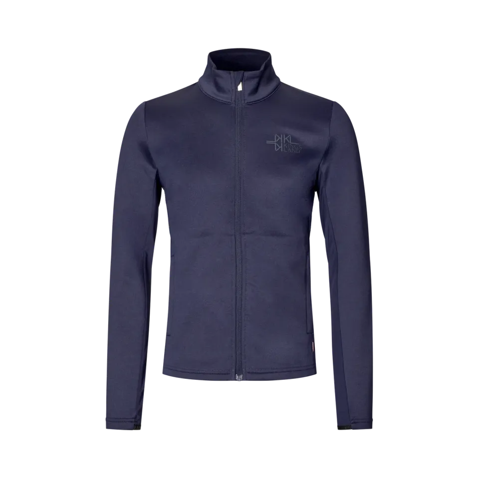 Kingsland KLAlba fleecejakke Evening Blue – junior