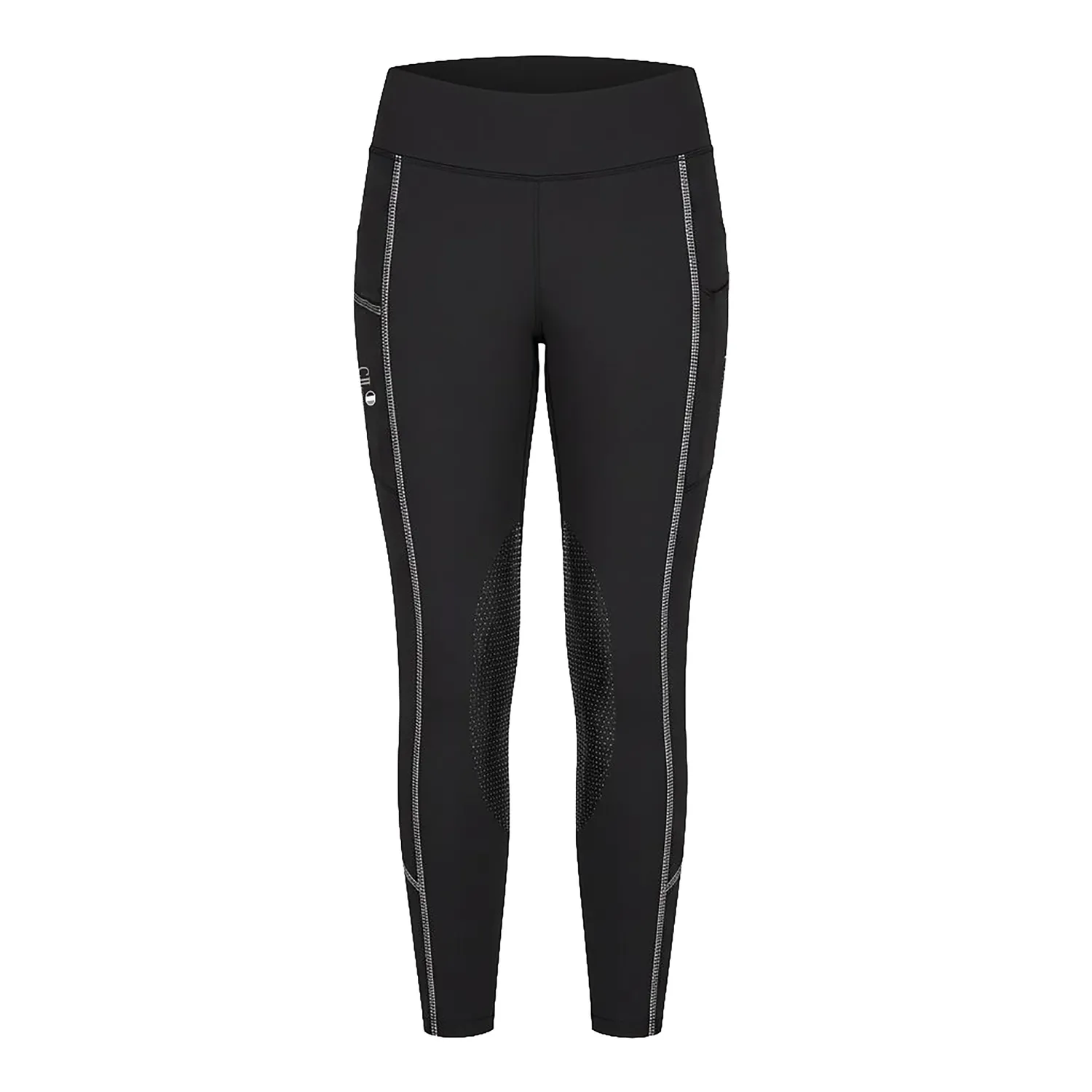 C2E Guandalupe ridetights sort pige fullgrip