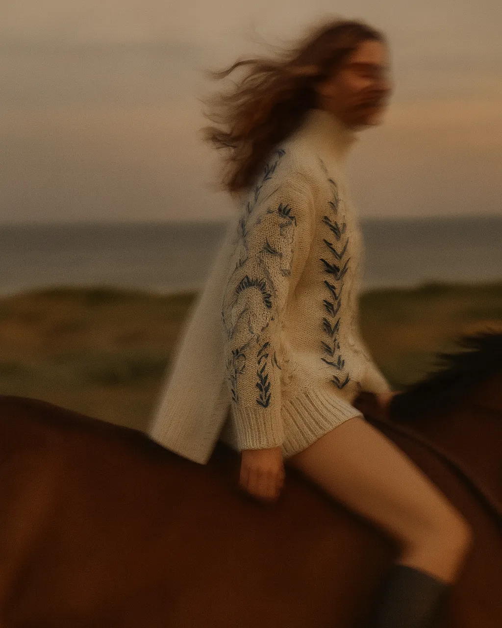 L'Evoine Wild Grace pullover alpaka S/M