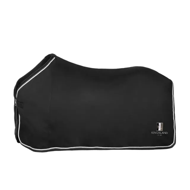 Kingsland Classic præsentationstæppe fleece sort 135 cm