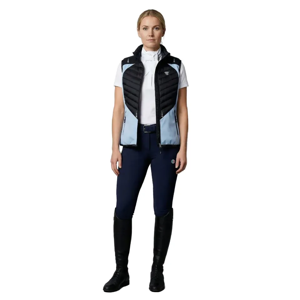 C2E GREEN PARK Hybrid bodywarmer Placid Blue let