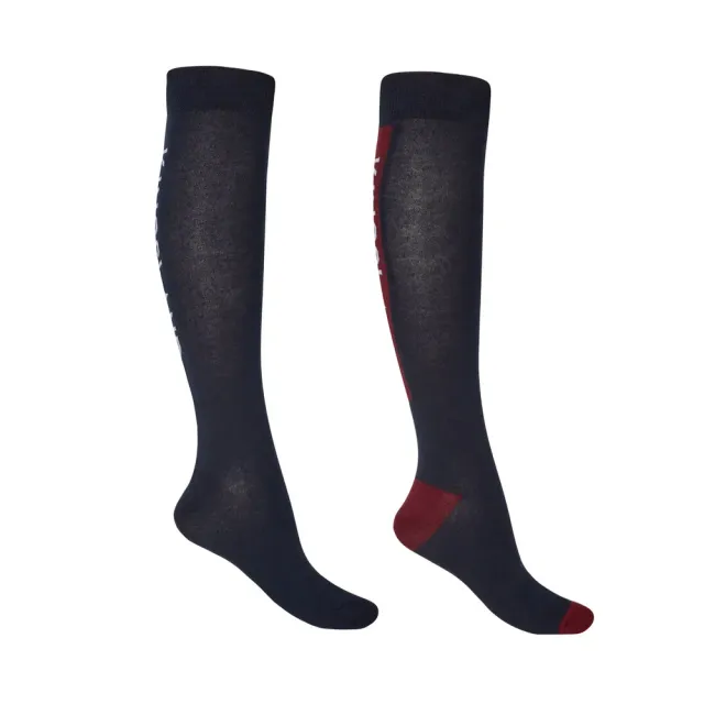 Kingsland Classic ridestrømper 2-pak navy 38/40