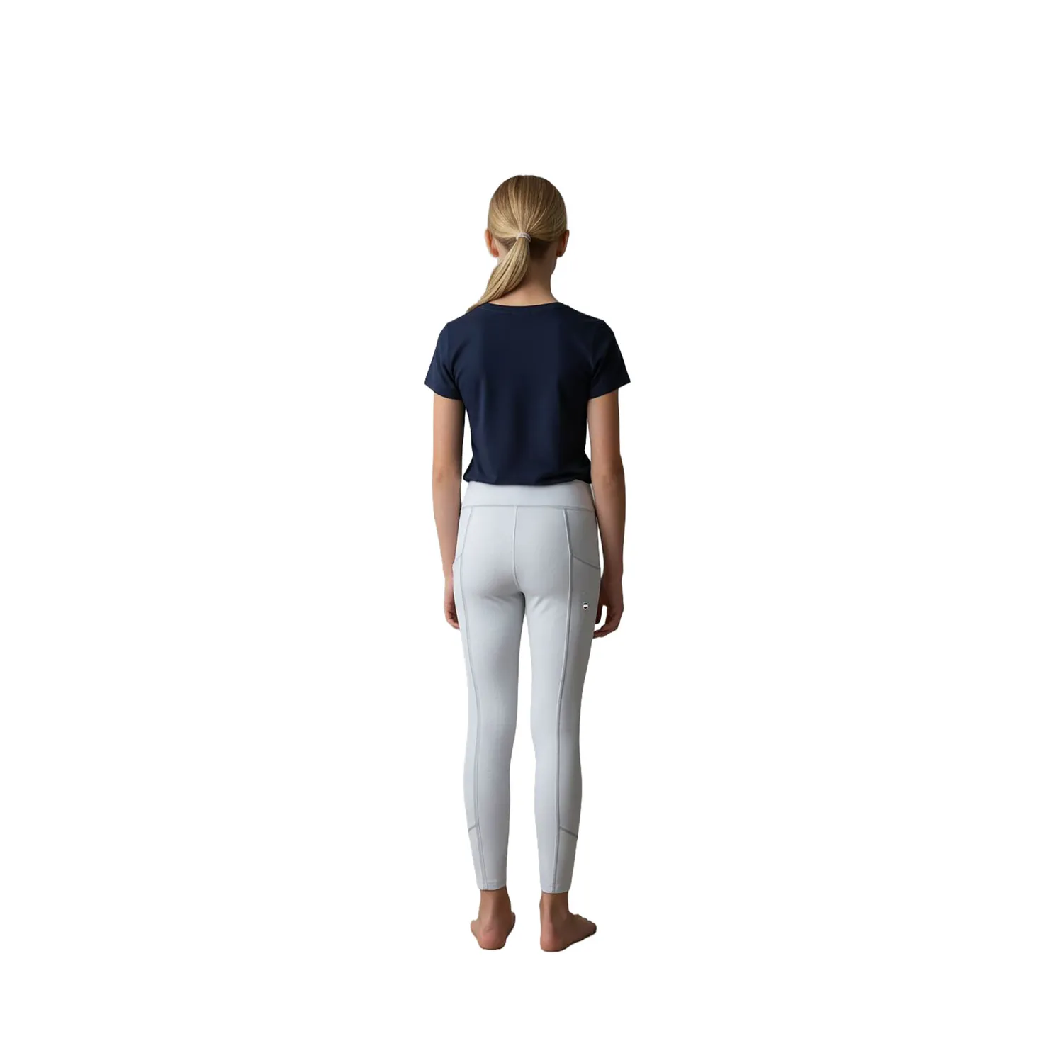 C2E Equestrain Guadalupe ridetights hvid pige fullgrip