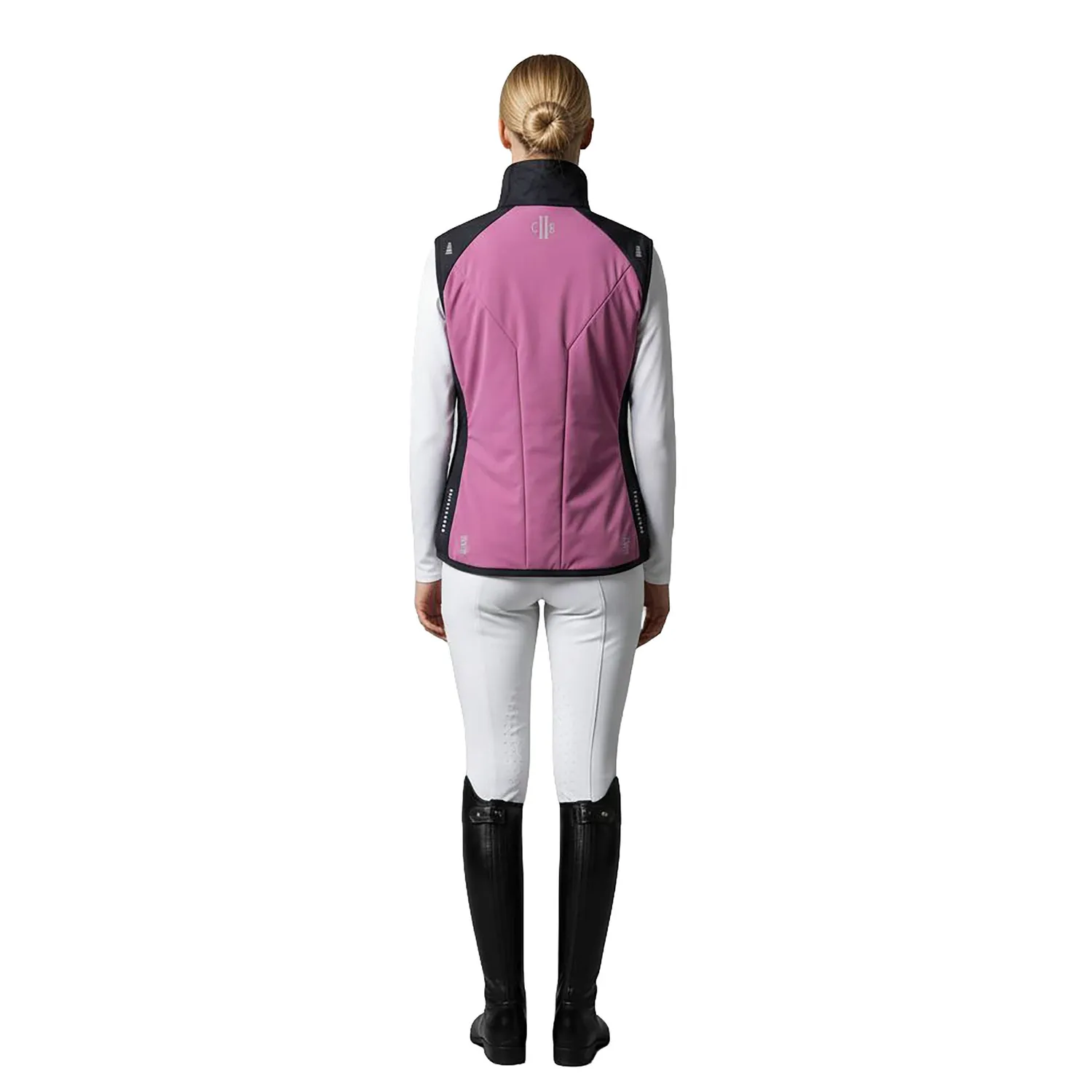 C2E Green Park Hybrid ridevest pink vandtæt