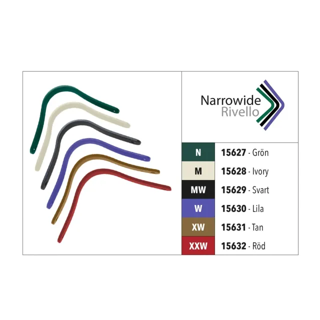 Narrowide Rivello kopjern medium 28 sort