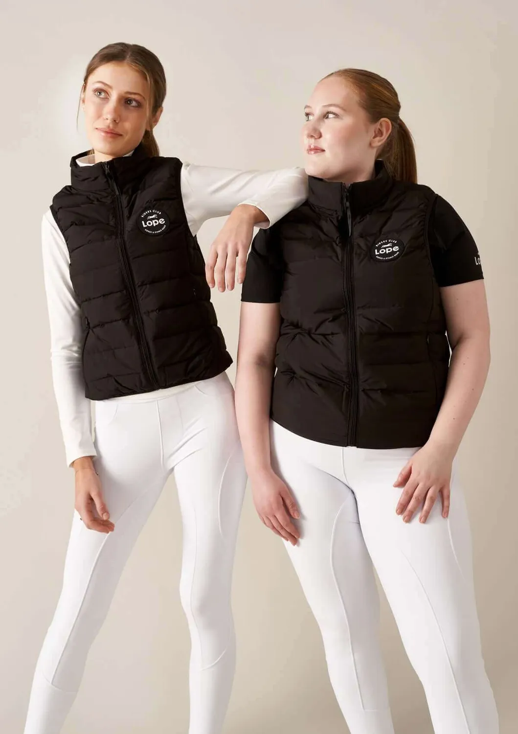 LOPE Team Vest dunvest sort ridevest XS-XXL