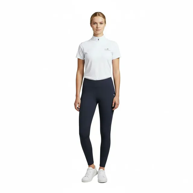 C2E Waterloo ridetights navy fullgrip lommer