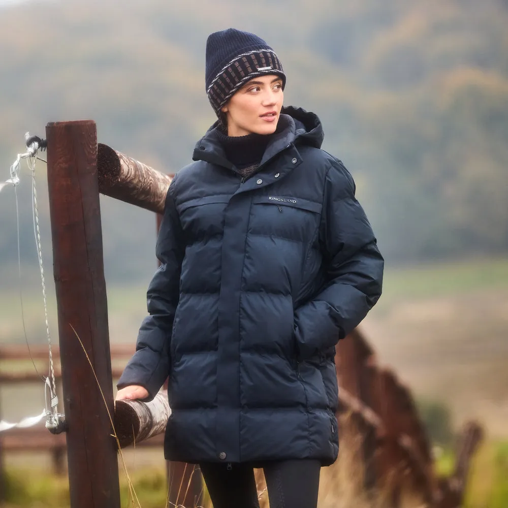 Kingsland KLAiki parka polstret navy varm dame