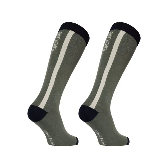 Kingsland KLLaura Coolmax ridestrømper 2-pak grøn
