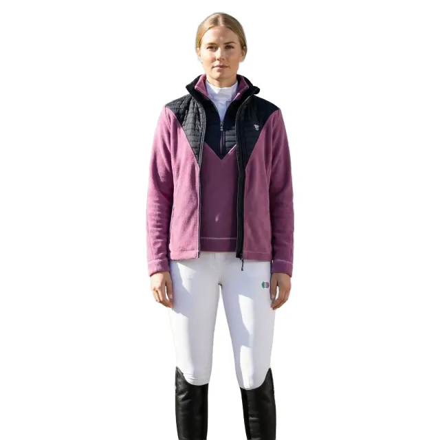 C2E Victoria fleecejakke Spring Crocus pink dame