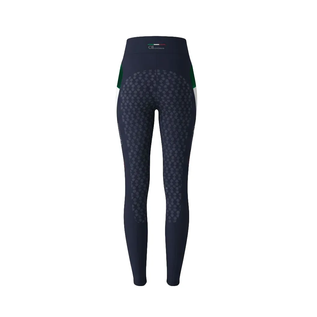 C2E Glendale ridetights black iris fullgrip dame
