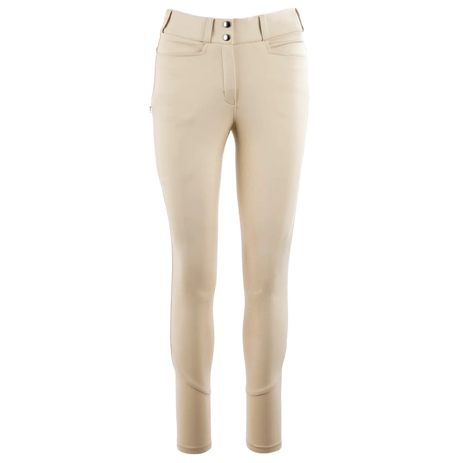 C2E Paddington ridebukser beige dame fullgrip sandshell