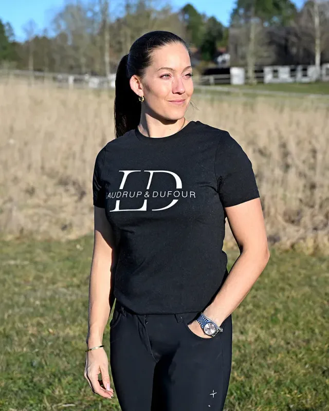 Laudrup & Dufour T-shirt kort ærme sort str. M