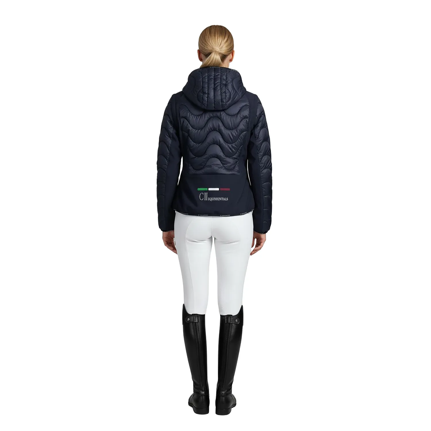 C2E Carpinteria 2in1 jakke navy aftagelige ærmer