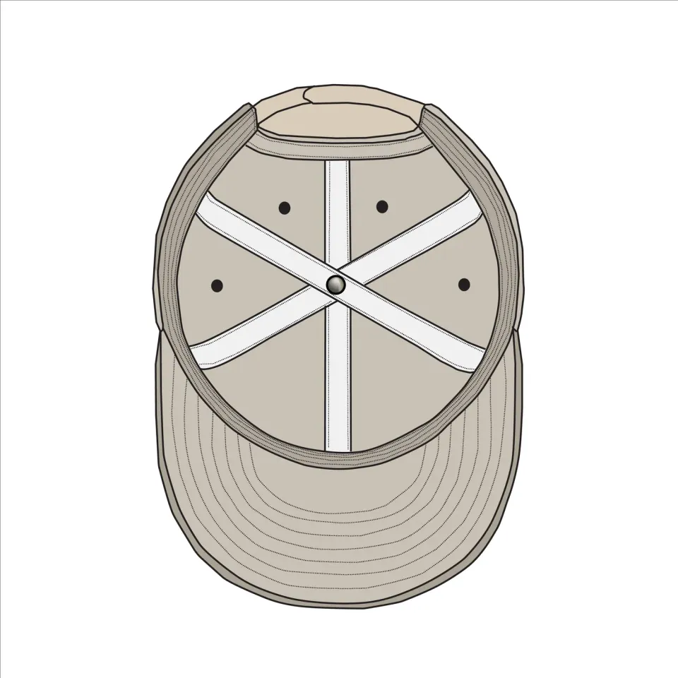 C2E Thames Twill Kasket Sandshell Justerbar