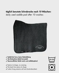 L'Evoine Dressage underlag dressur bomuld anatomisk