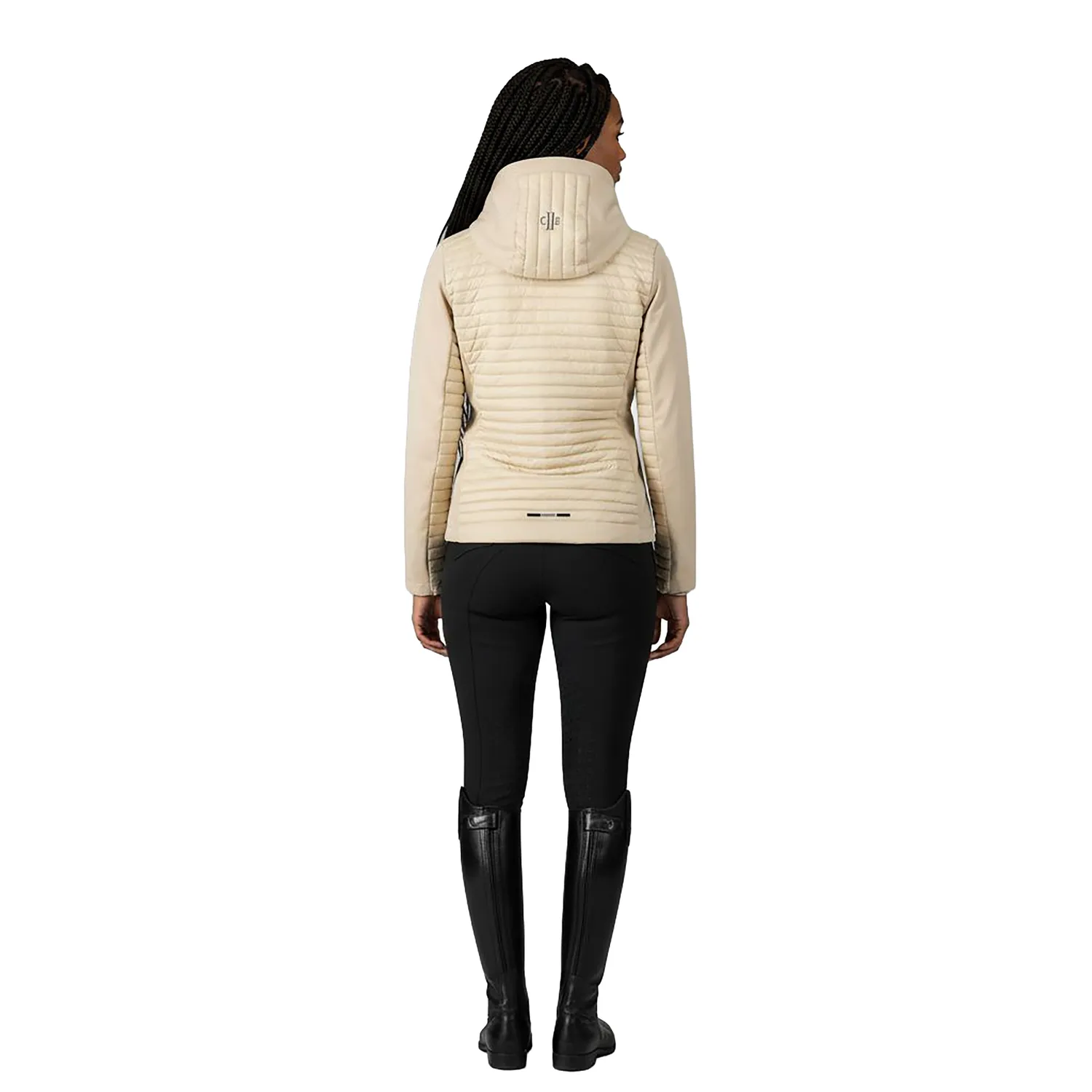 C2E San Jose ridejakke beige quiltet 5K