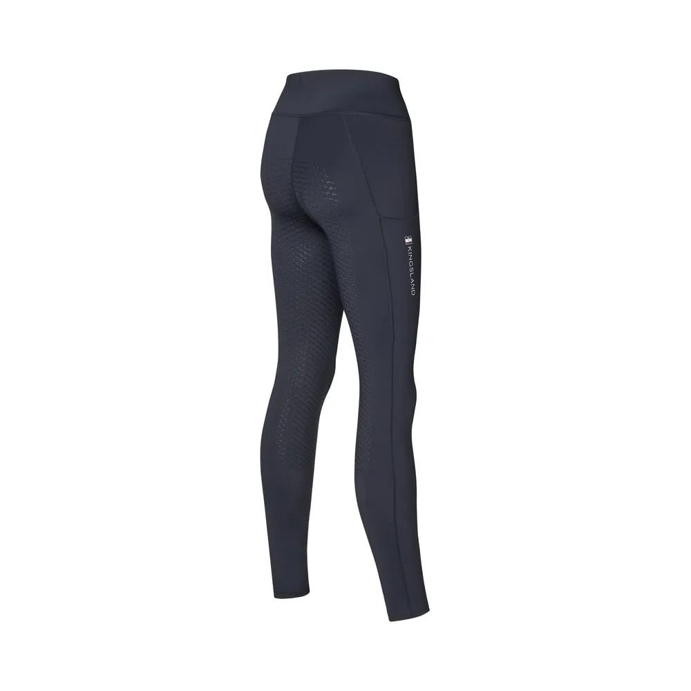 Kingsland Classic ridetights sort full-grip telefonlomme