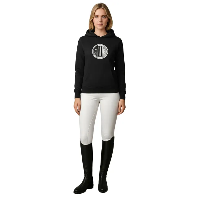 C2E Stocton hoodie sort Jet Black unisex
