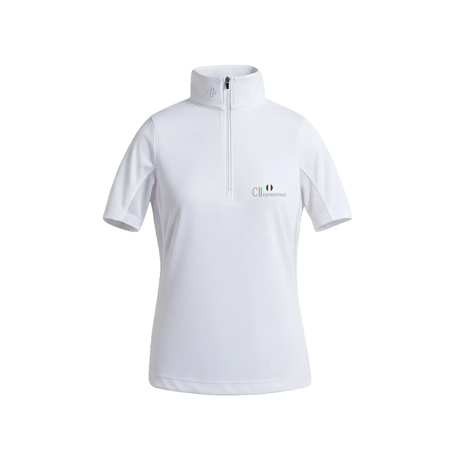 C2E Bakersfield Showshirt rideskjorte hvid åndbar