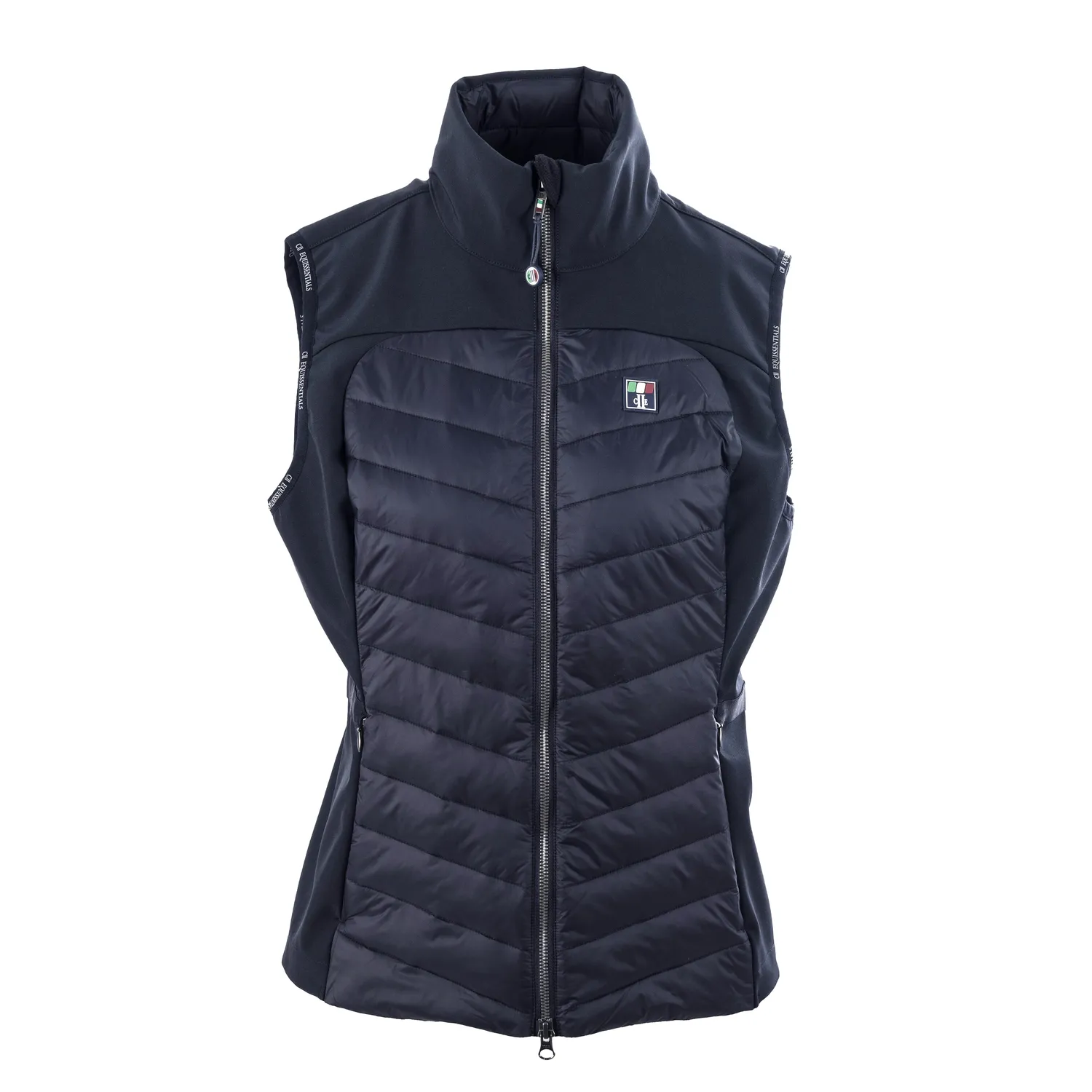 C2E Burbank quiltet bodywarmer vest navy let