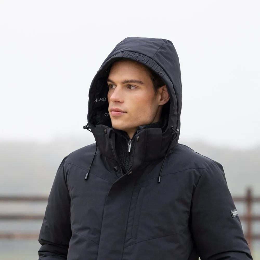 Kingsland KLAron parka sort L - vandtæt Primaloft