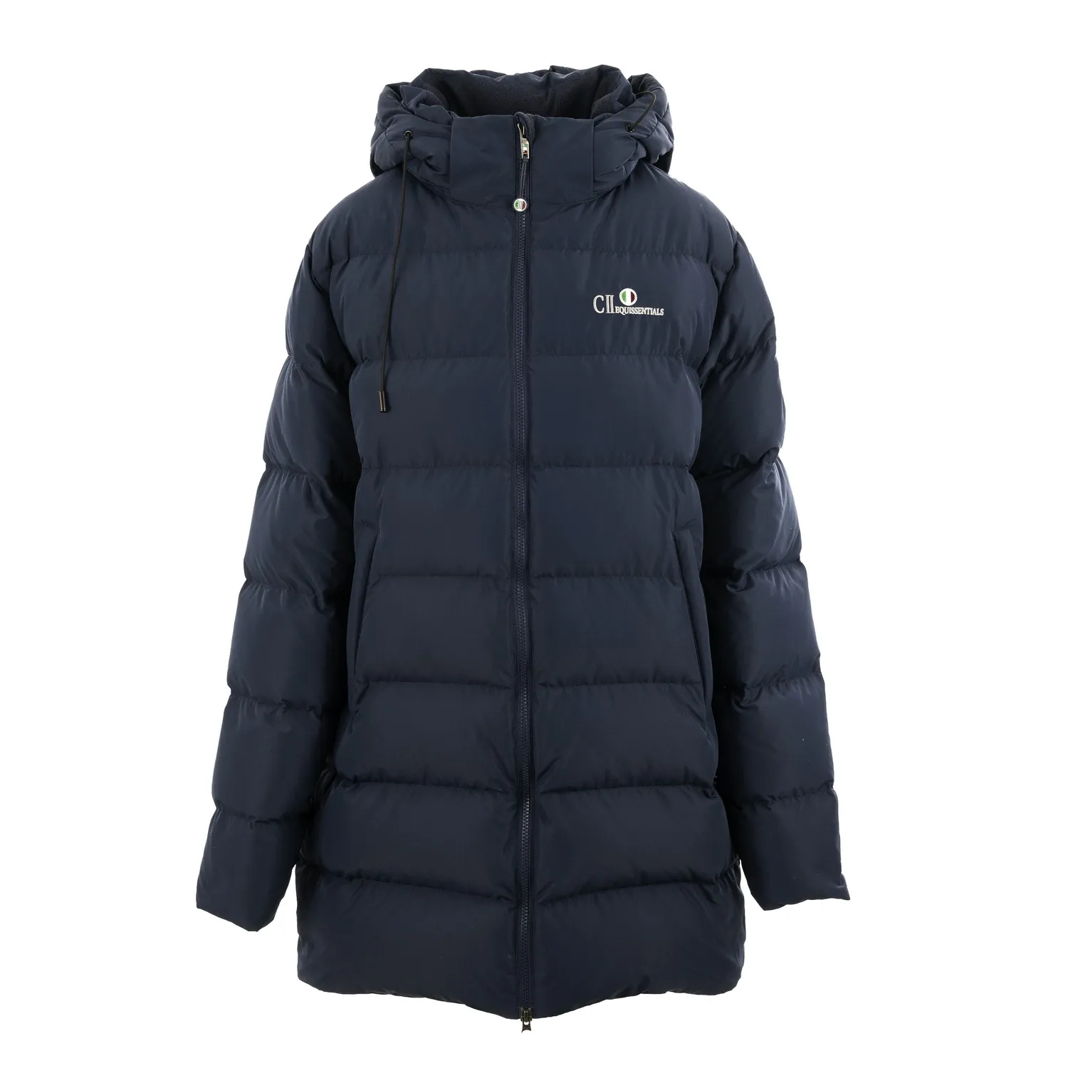 C2E Chatsworth 3/4 Dunparka Navy - Lang Ridejakke