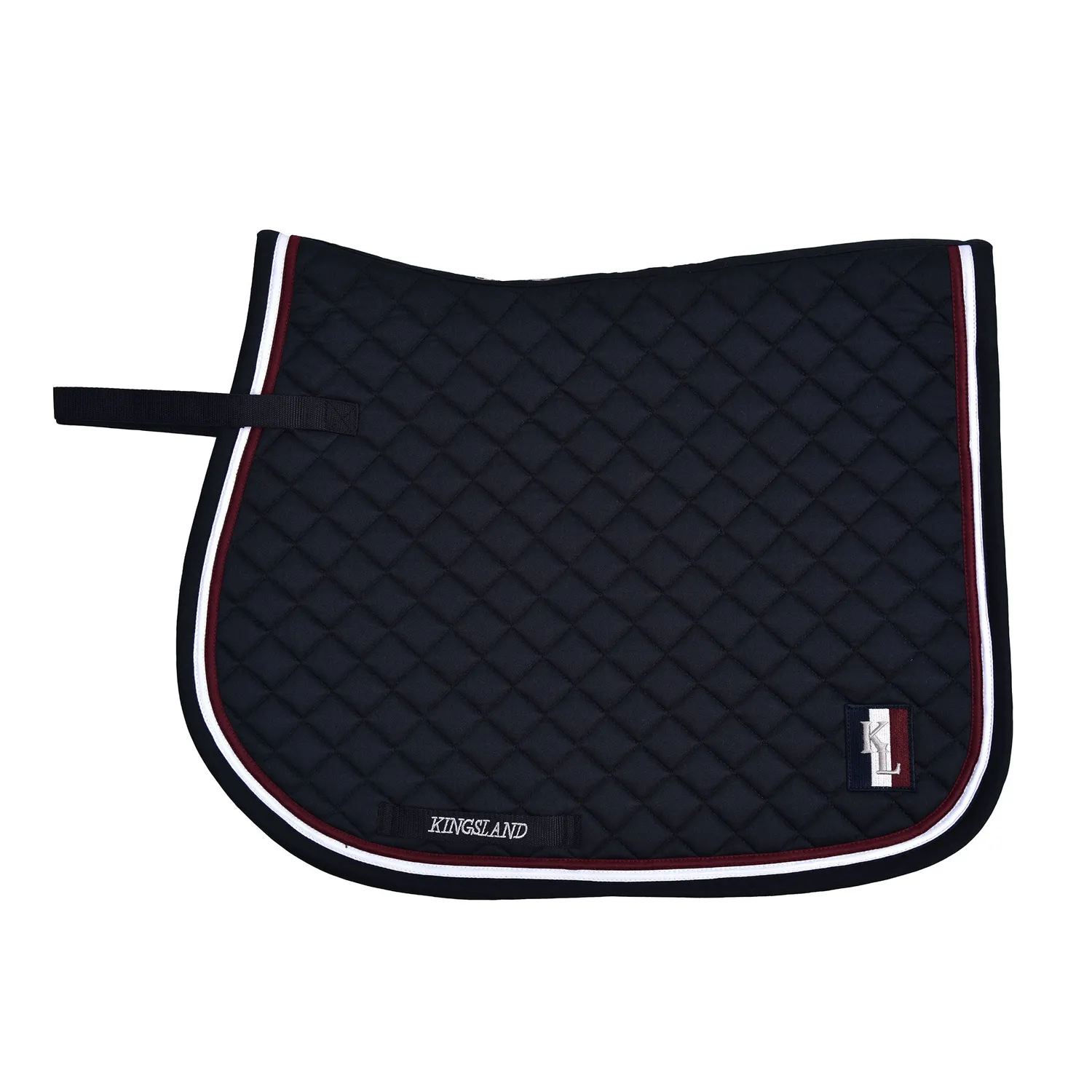 Kingsland Classic springsadelunderlag hvid quick-dry