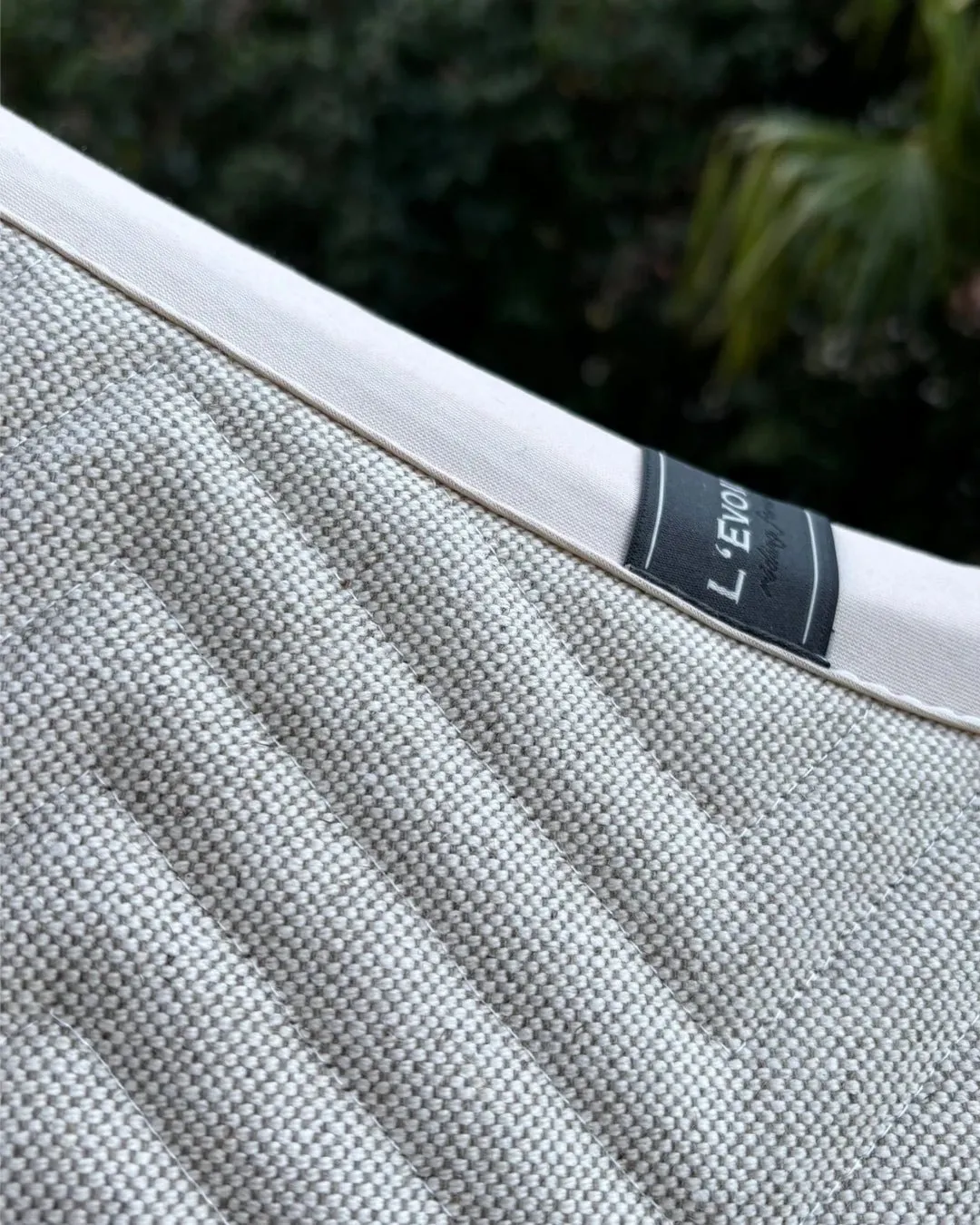 L'Evoine Leinen Edition dressurunderlag alpaka dressur