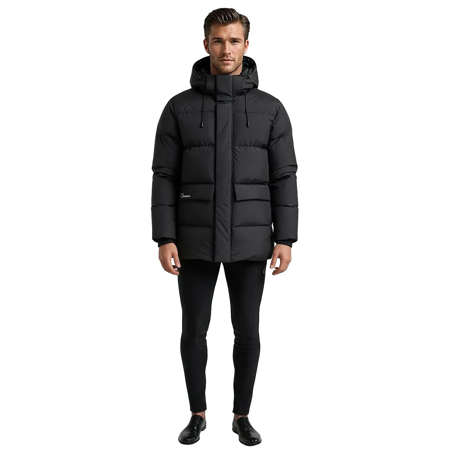 C2E Equestrain Chico dunjakke sort Jet Black 750 fill