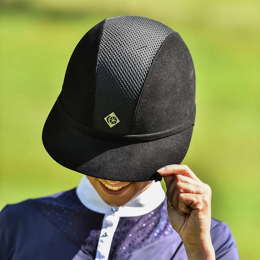 Charles Owen SP8 Plus ridehjelm sort mikrosuede