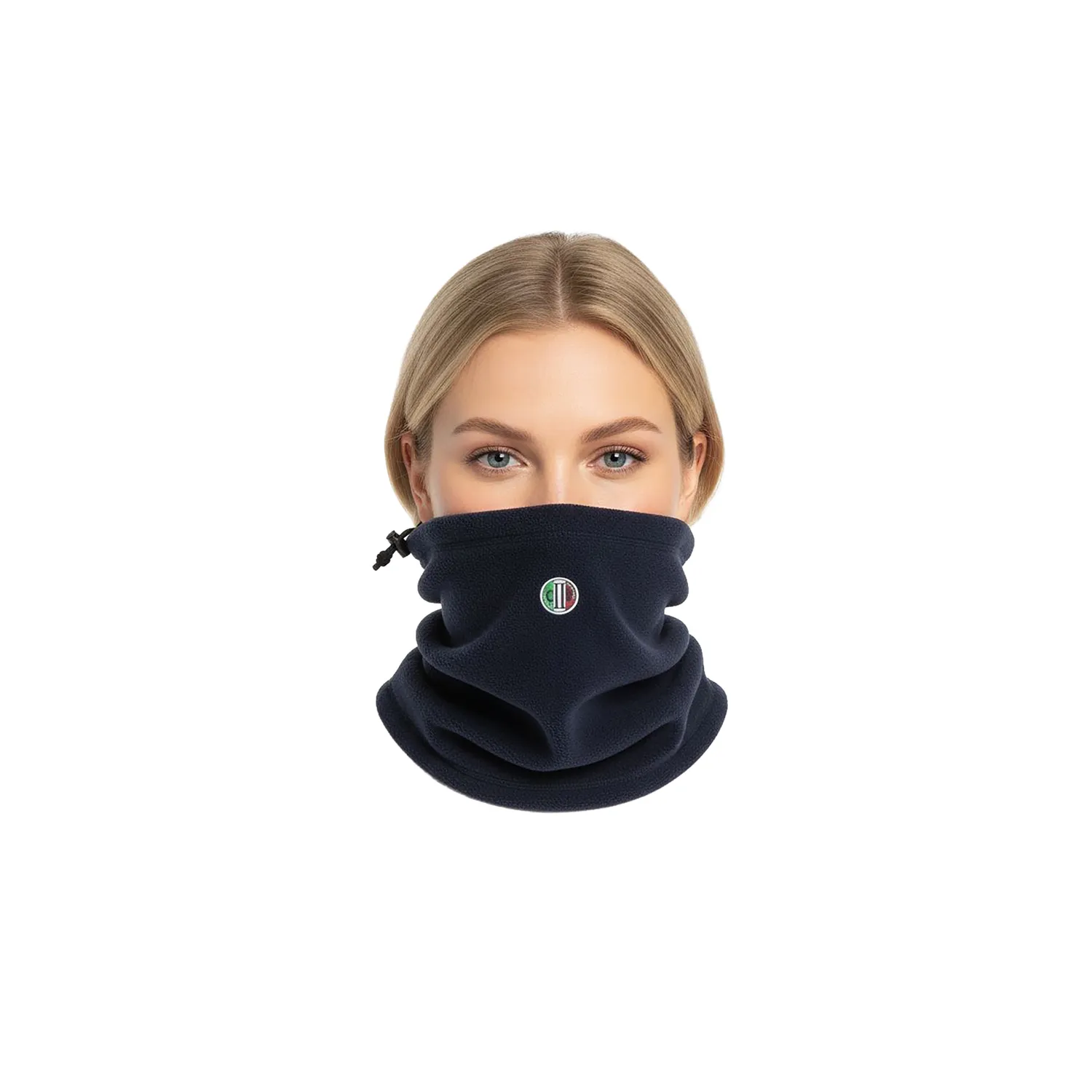C2E Irvine Fleece halsedisse navy one size polarfleece