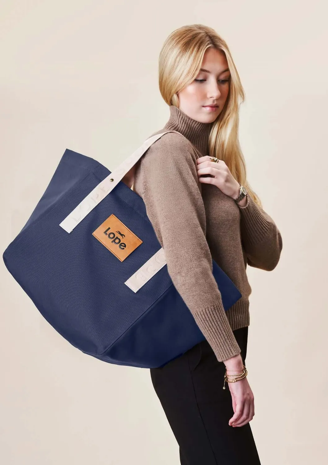 LOPE Tote staldtaske midnight blue 900D