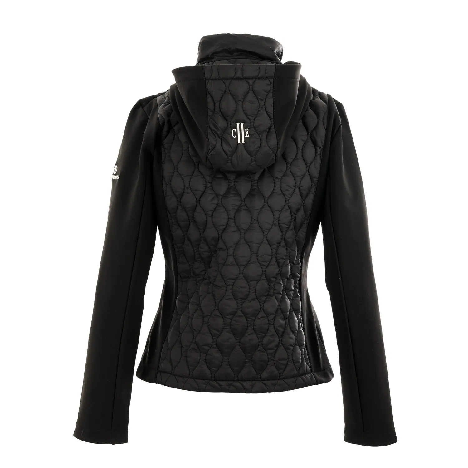 C2E Ripon Softshell Quiltet Ridejakke Sort Varm