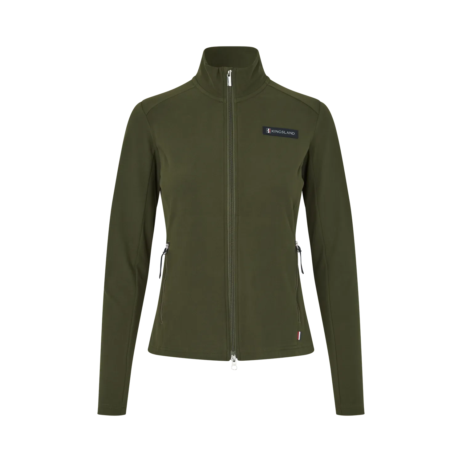 Kingsland KLClassic Fleecejakke Dame Navy XS-XXL ultrablød