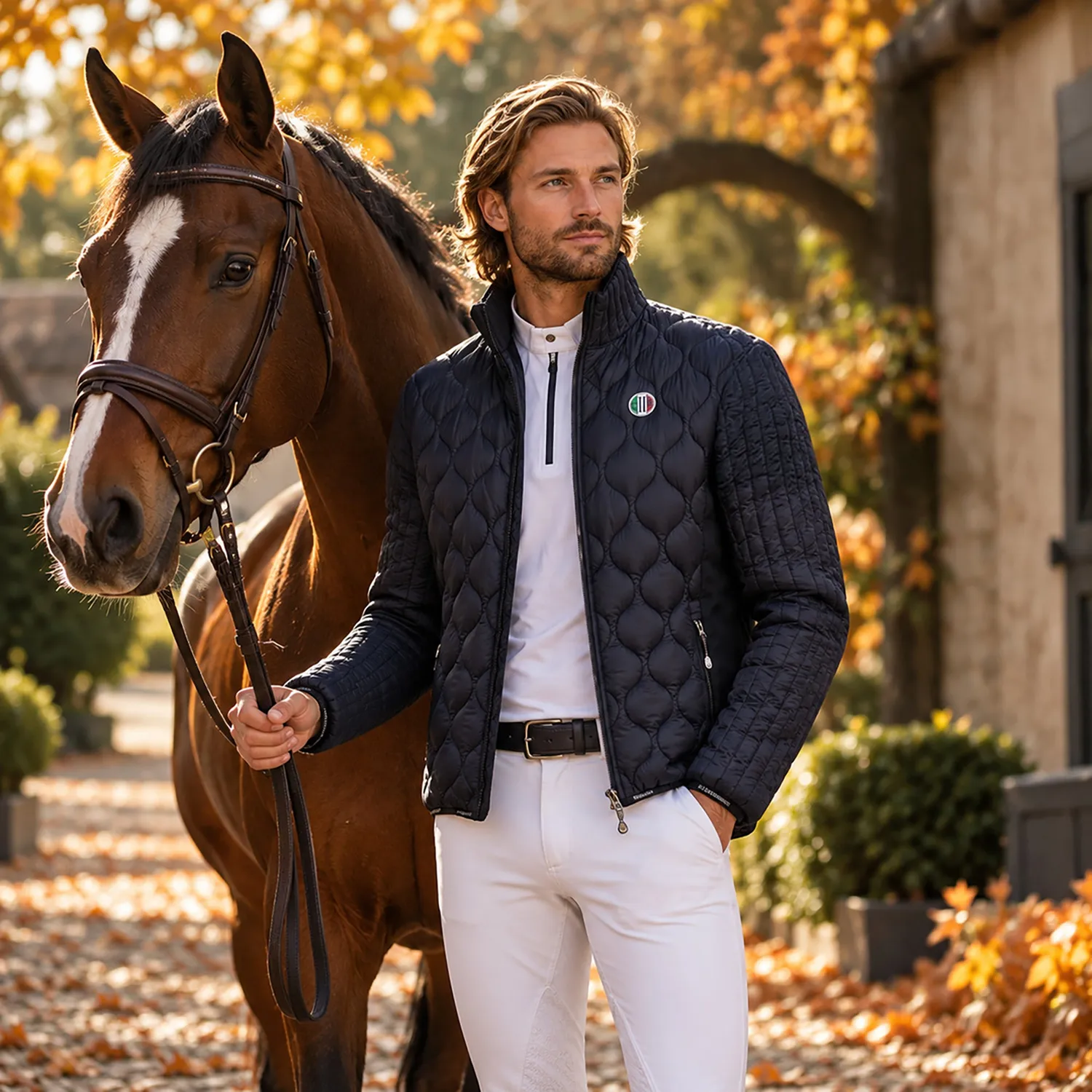 C2E Colfax 2-i-1 jakke vest navy let foer