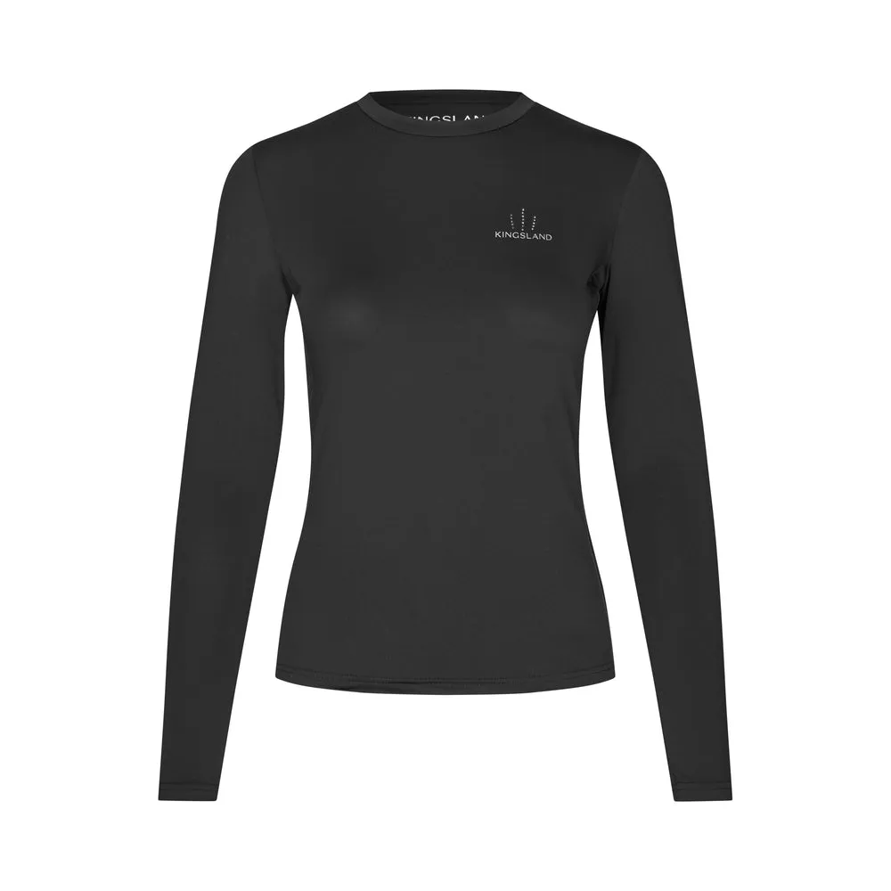 Kingsland KLLea trænings-t-shirt sort UV dame