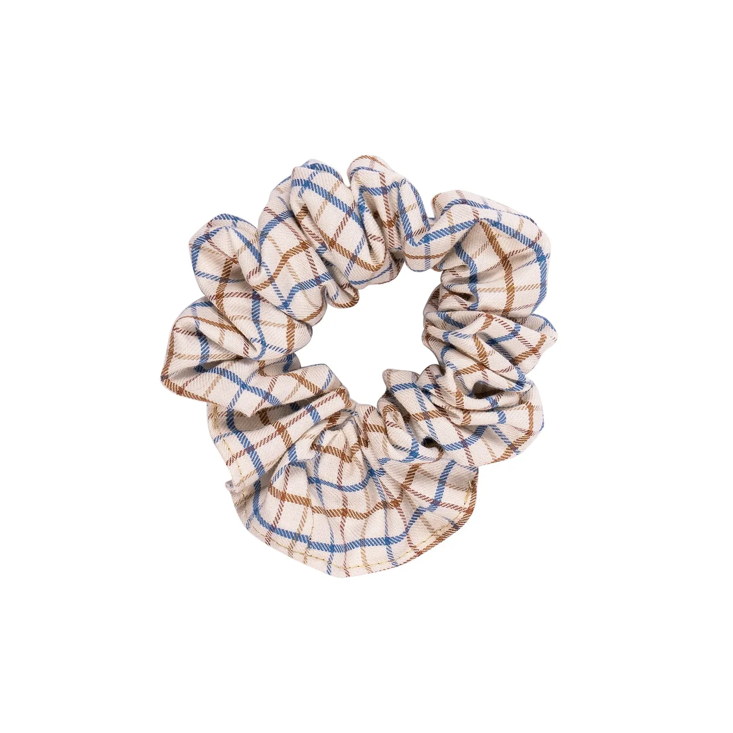 Racesafe Check Scrunchie hårelastik ternet