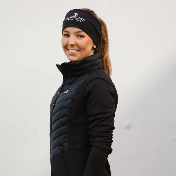 Kingsland Classic pandebånd fleece navy åndbart