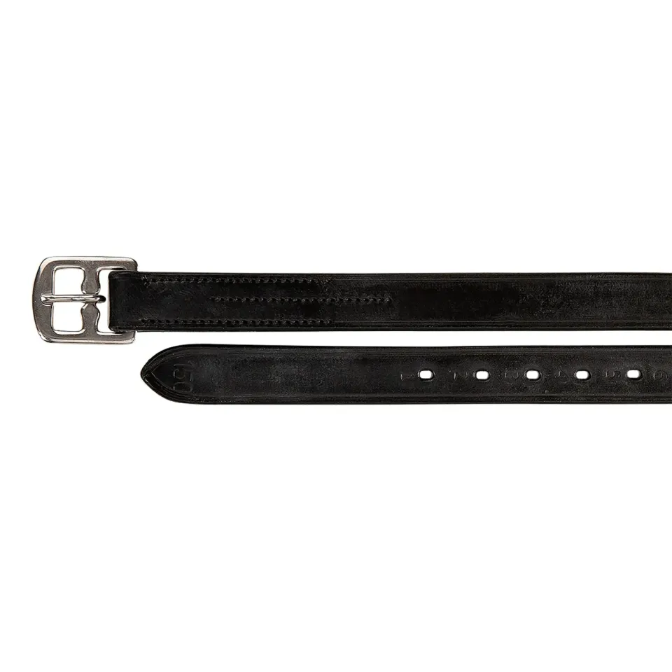 Källquist Lippo Basic stiglæder sort 135 cm læder