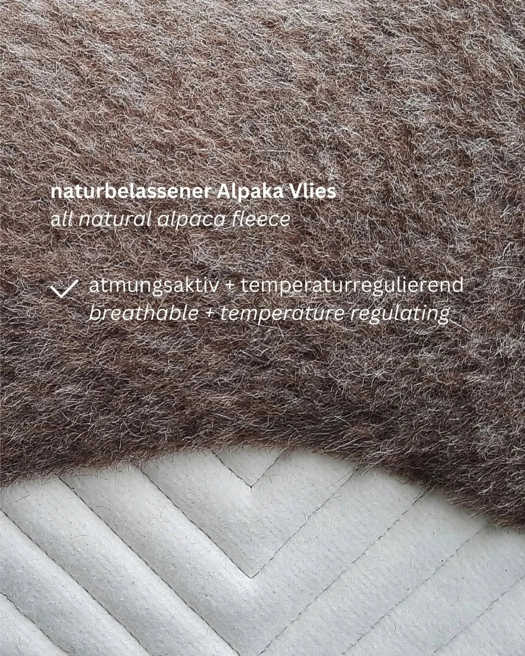 L'Evoine Alpaka springschabrak hør burnt red