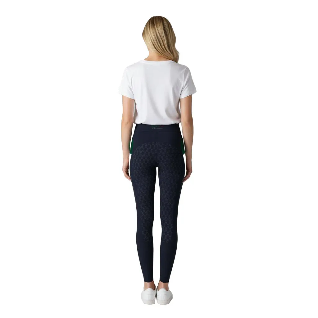 C2E Glendale ridetights black iris fullgrip dame