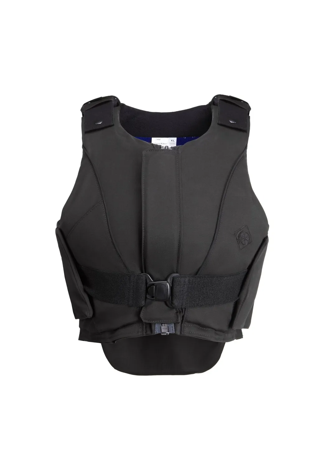 Charles Owen JL9 sikkerhedsvest sort lynlås